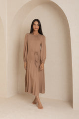 Neutral Double Tie Maxi