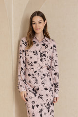 Pink Floral Blouse Set - sold separately