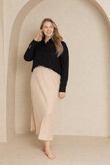 Tan Slip Skirt