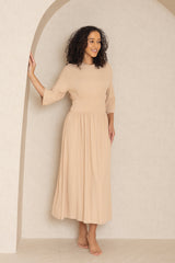 Neutral Basic Waist Maxi