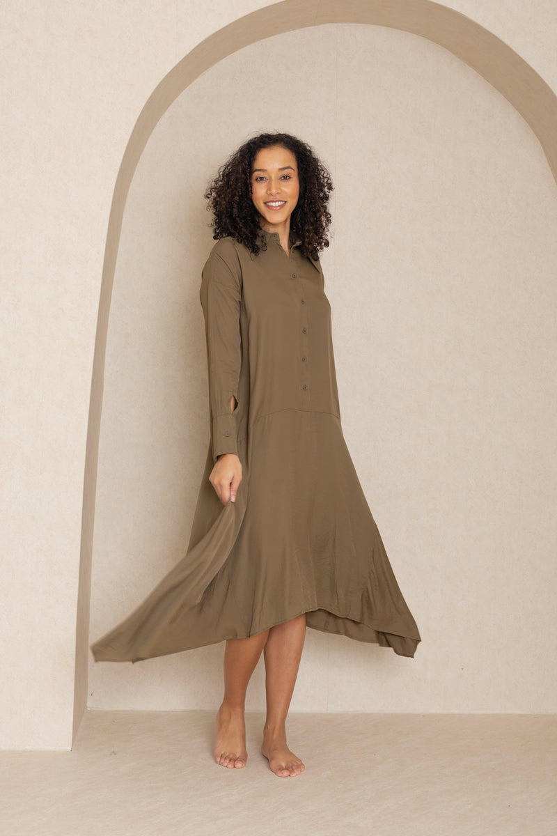 Olive Duo Wear Dress