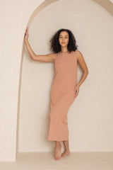 Mauve Basic Jumper Maxi