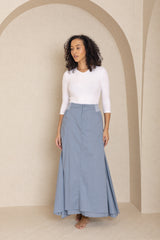 Blue Circle Skirt