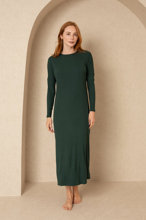 Hunter Green Swing Maxi