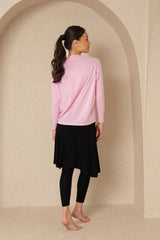 Pink Oversized Sport Tee