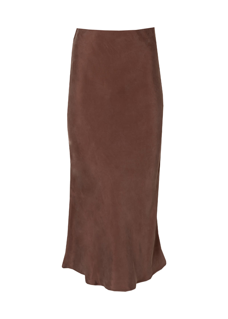 Brown Slip Skirt