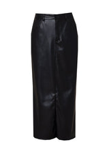 Black Everyday Leather Maxi Skirt