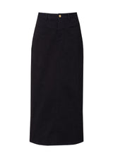 Black Pocket Cargo Skirt