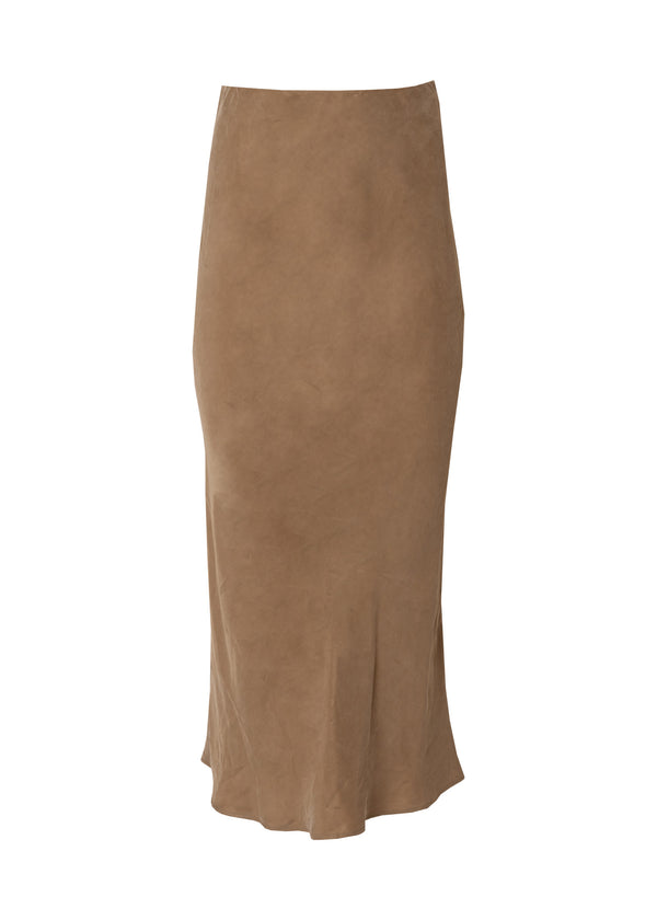 Brown Slip Skirt