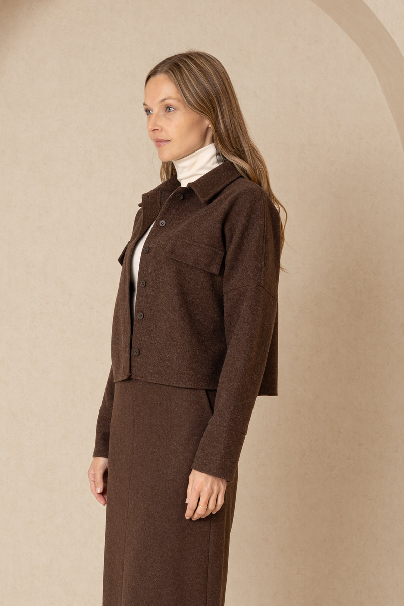 Brown Wool Jacket