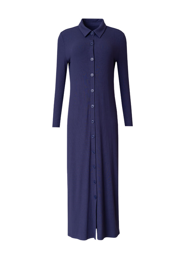 Navy Cardi Maxi Dress