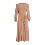 Neutral Double Tie Maxi