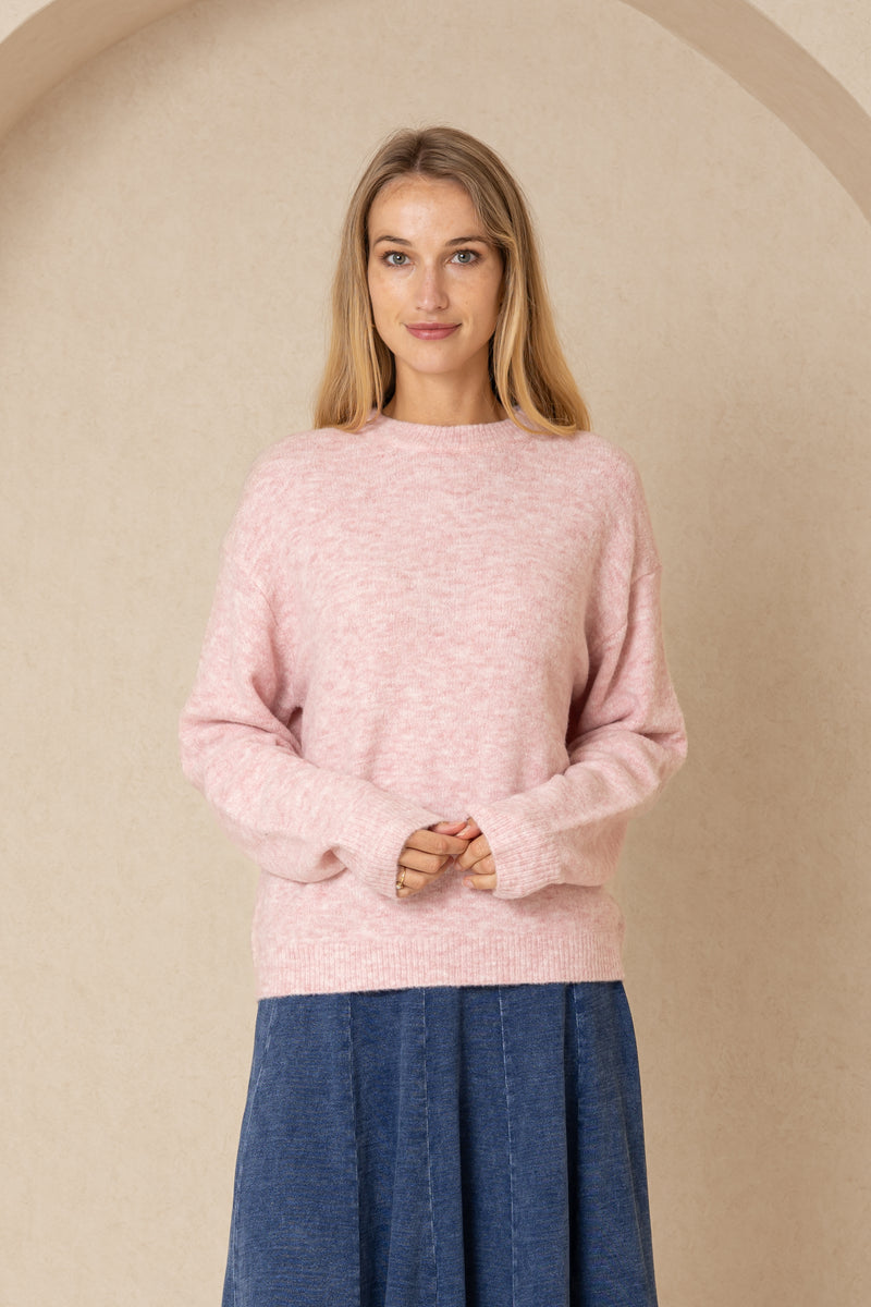 Light Pink Oversized Sweater