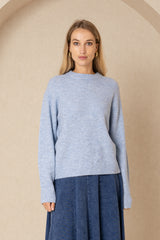 Light Blue Oversized Sweater