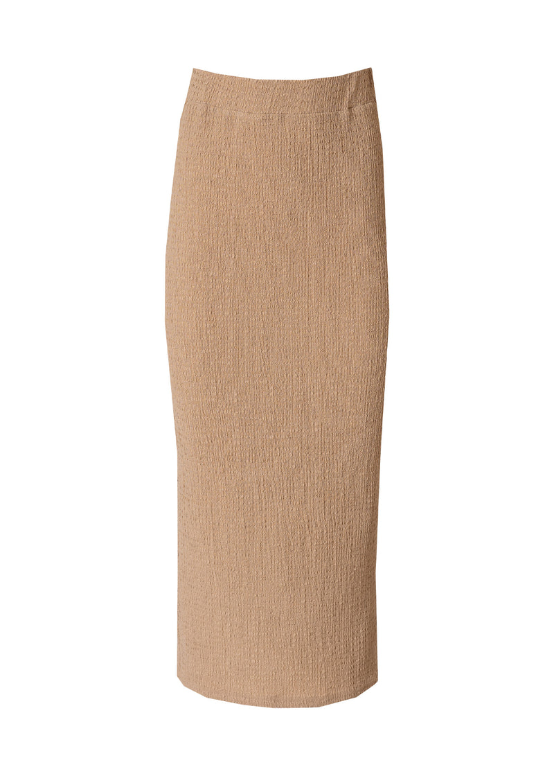 Tan Textured Skirt Set - sold separately