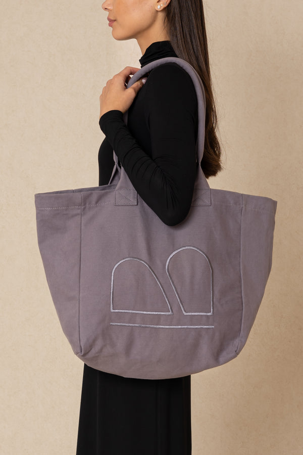 Slate Canvas Bag