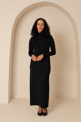 Black Turtleneck Maxi