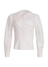 White Dart Blouse