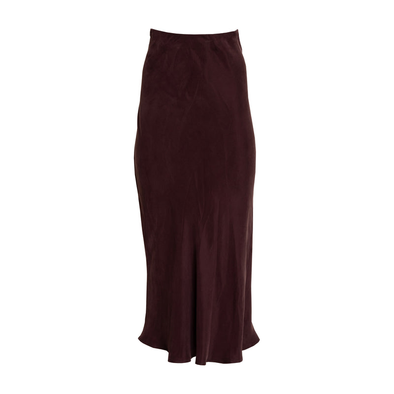 Maroon Slip Skirt