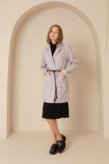 Grey Wool Coat