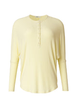 Yellow Henley Dolman Tee